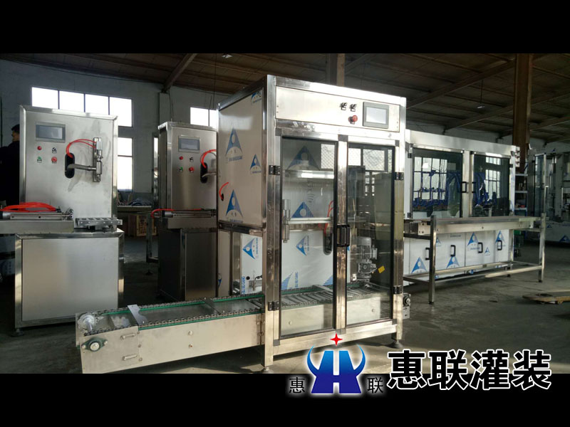 2頭全自動稱重式油類灌裝機(jī)