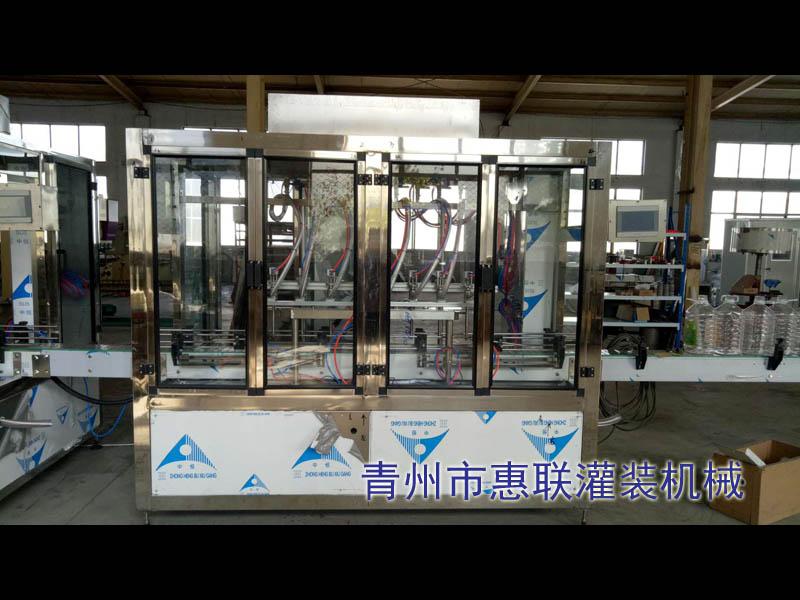 大桶食用油灌裝機(jī)生產(chǎn)線